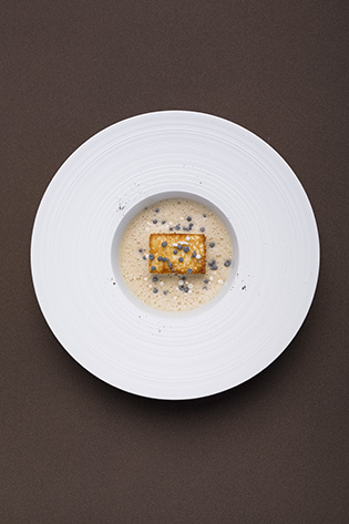 Biscuit de Lotte et Brochet, Sauce Indriya from India 1