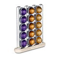 Capsule dispenser transparent cube