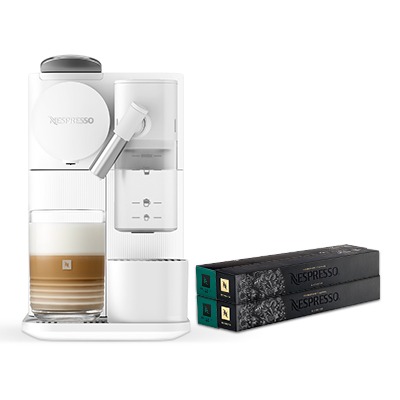 Lattissima One with 2 Ristretto & 2 Stockholm