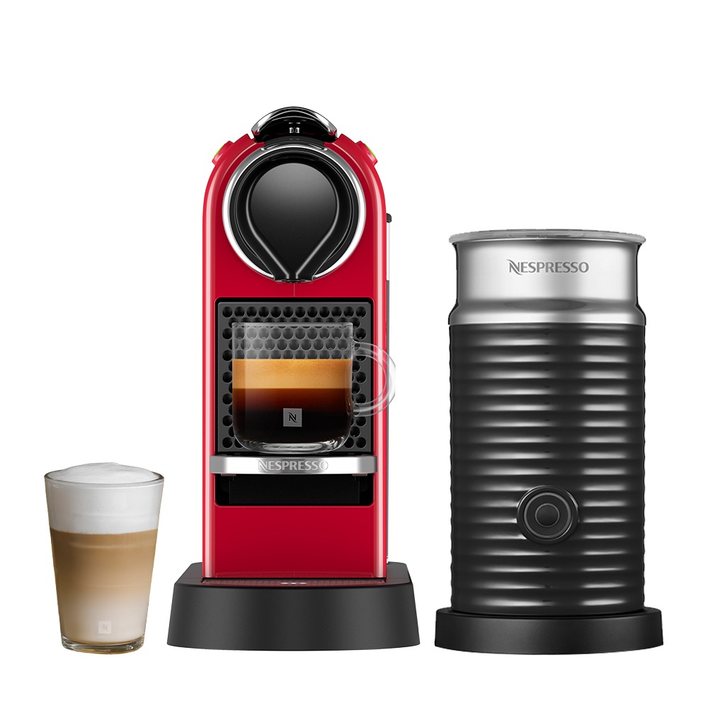 Citiz & Aeroccino for Milk Coffee Solution
