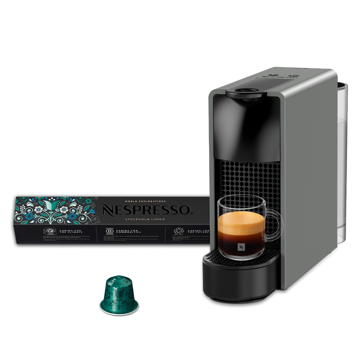 Essenza Mini + 1 Coffee Sleeves Combo