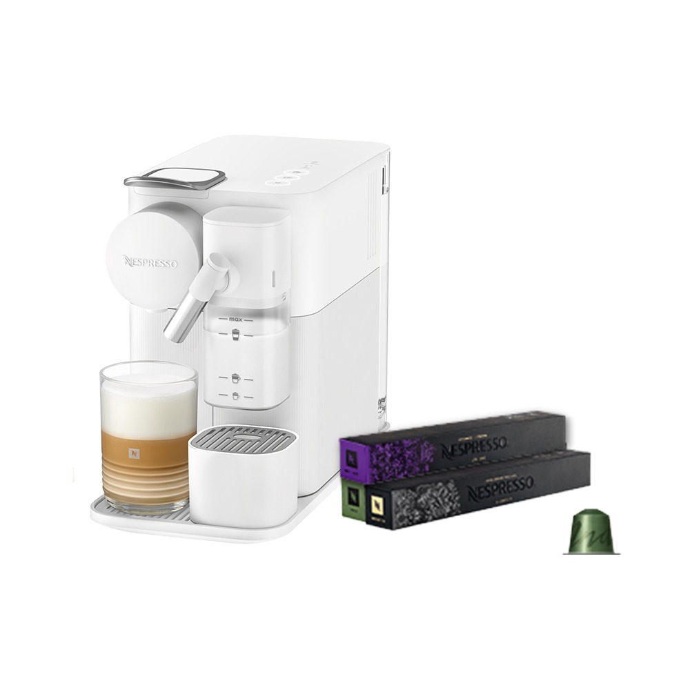 Lattissima One + 3 Coffee Sleeves Combo