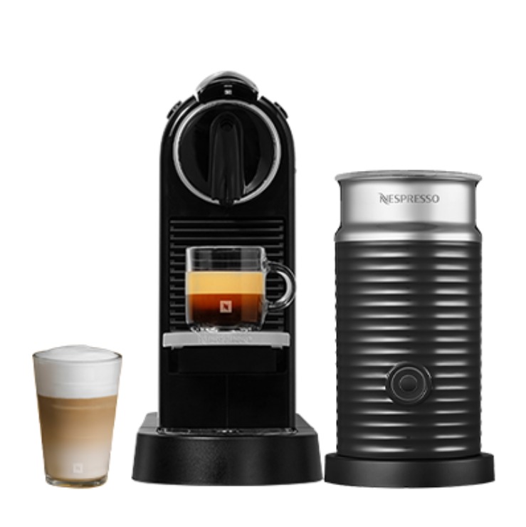 Citiz &amp; Aeroccino for Milk Coffee Solution