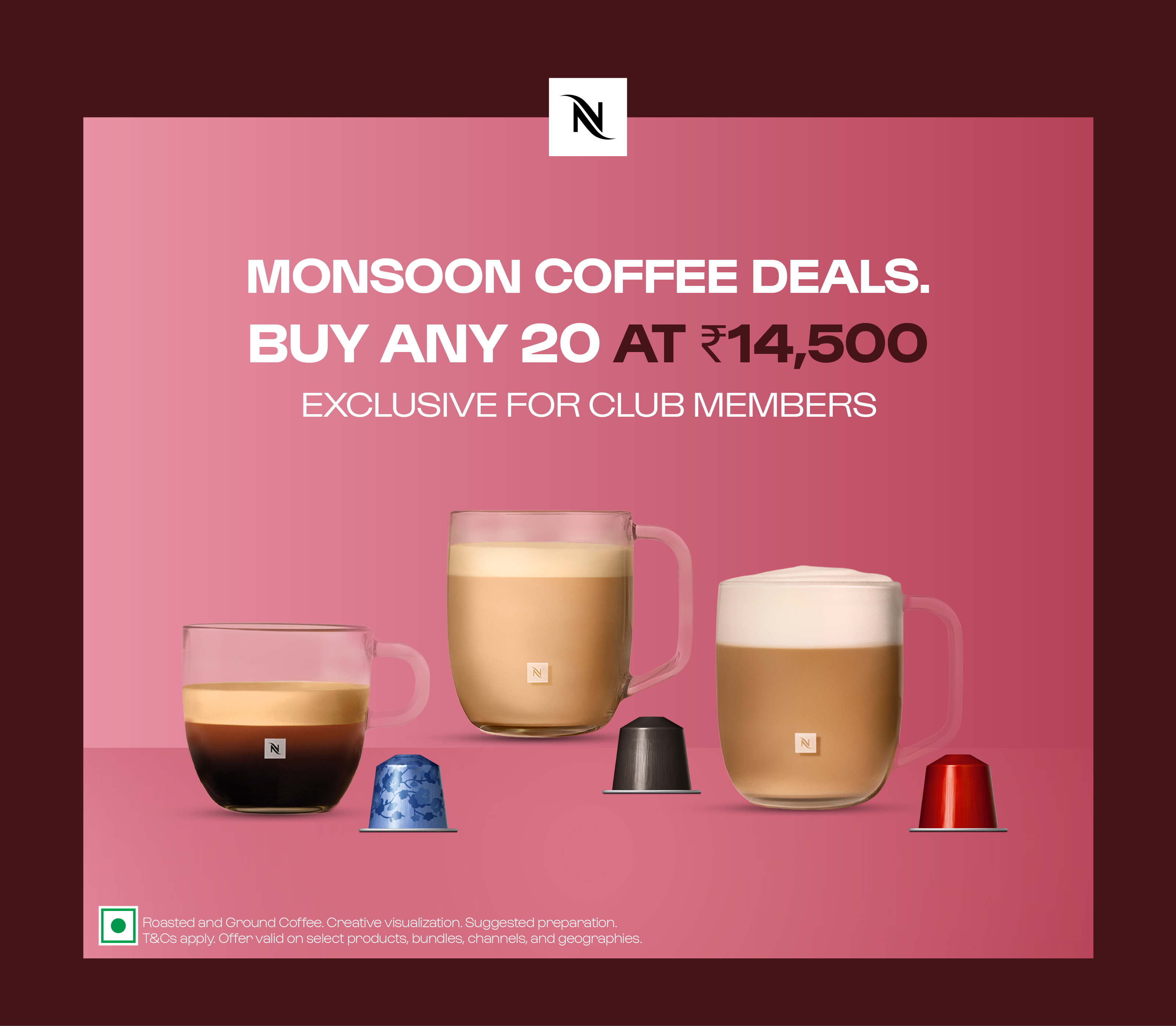 Exclusive Coffee Offers only for Club Members