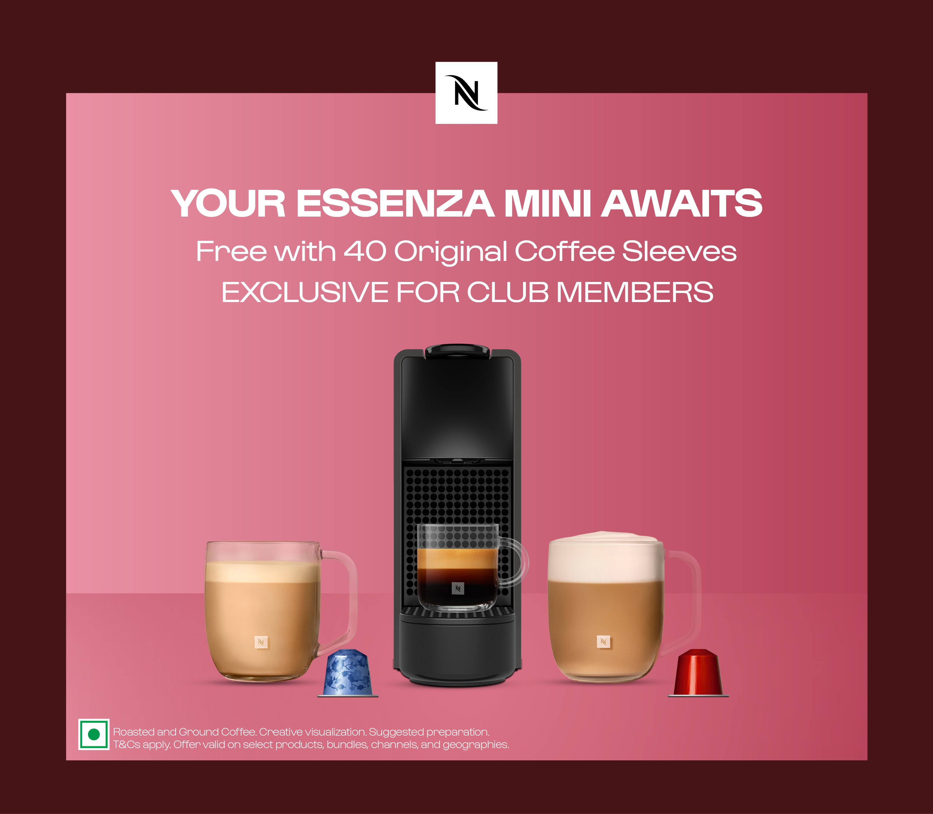 Your Essenza Mini Awaits