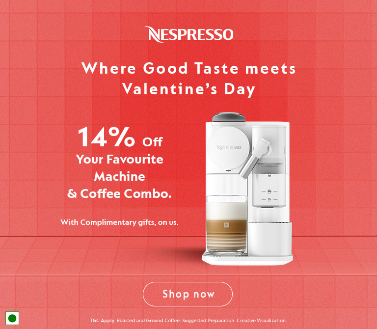 14% Off on Your Favourite Machine & Coffee Combo
