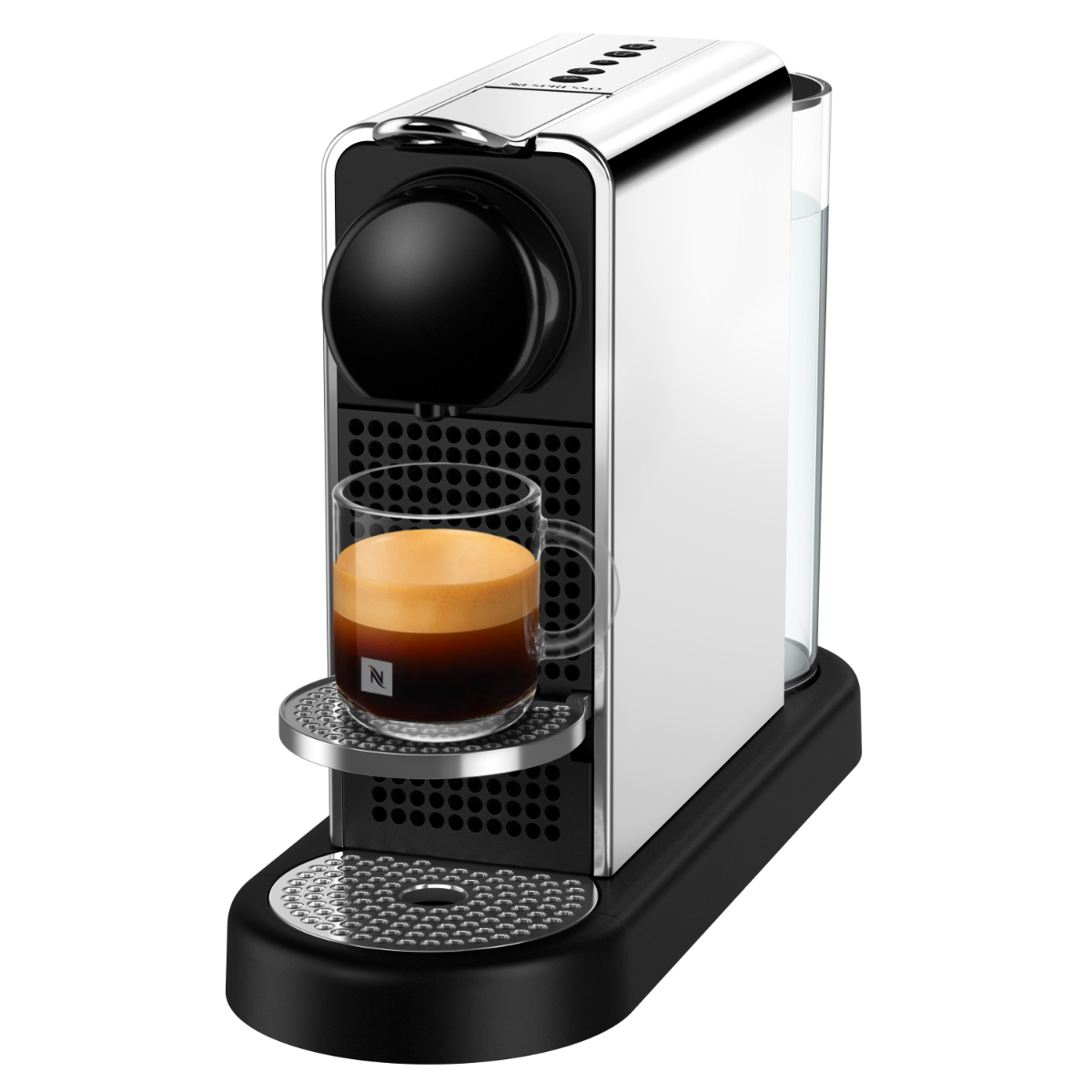 Nespresso C140 ネスプレッソ シティズ プラチナム チタン ネスプレッソ 公式 オリジナル カプセル式コーヒーメーカー