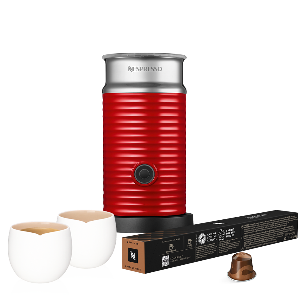 Original Bundle: Aeroccino 3 & Origin Cups & 40 Capsules