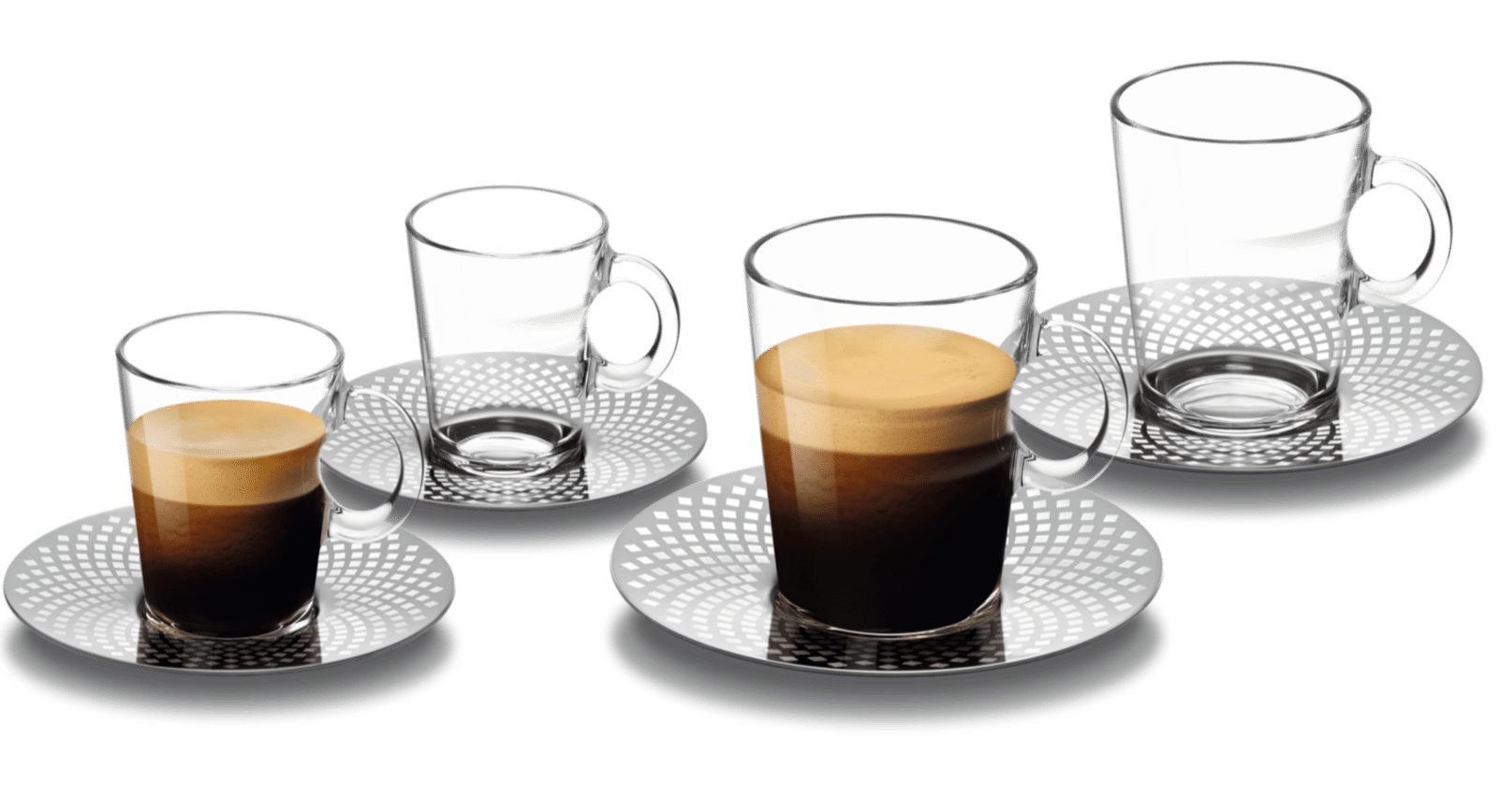 VIEW Espresso & Lungo Cups x 4