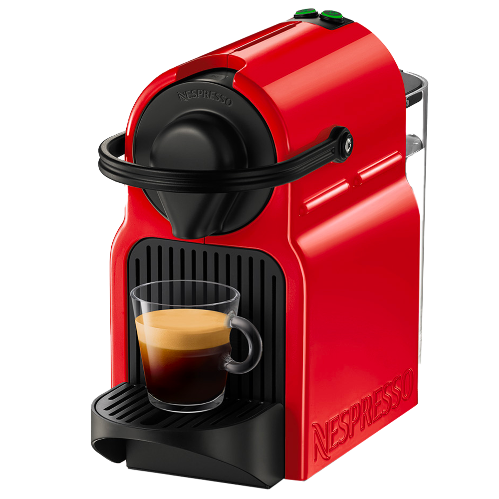 Nespresso Inissia エスプレッソマシン 赤 新品 Nespresso Inissia Coffee Machine, Red, BRAND NEW BOXED, over