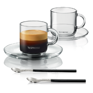 Vertuo Espresso Set X 2 (Cup & Spoon)