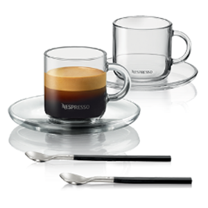 Vertuo Espresso Set X 2 (Cup & Spoon)