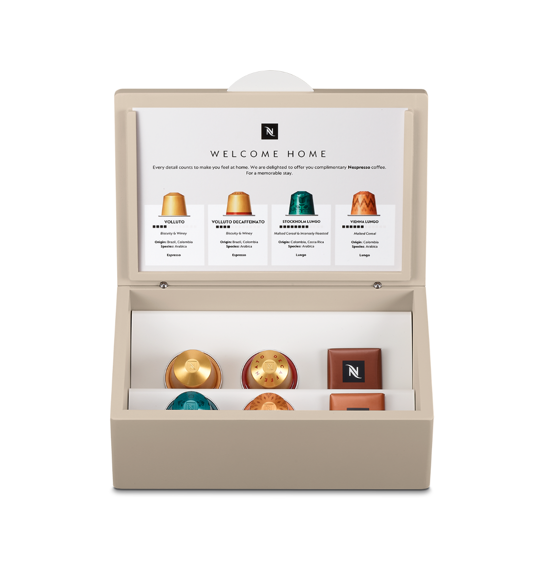 Hotel Capsules Box