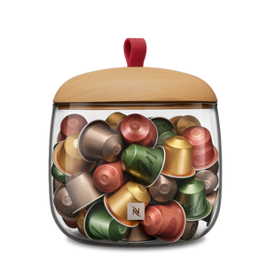 DISPLAY Mia Dispenser with Wooden Lid