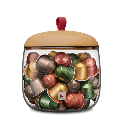 DISPLAY Mia Dispenser with Wooden Lid