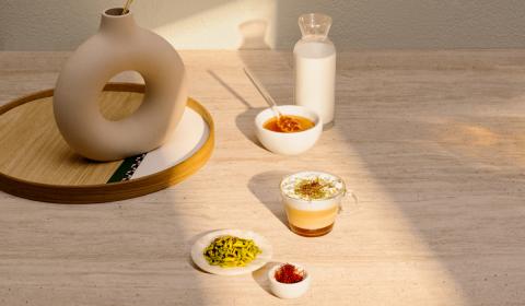 Saffron Pistachio Delight