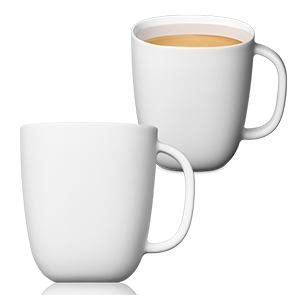 Lume Collection Mugs x 2 