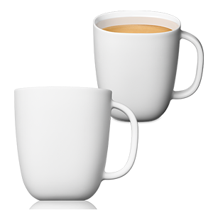 Lume Collection Mugs x 2