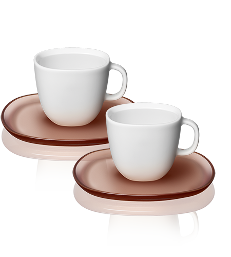 Lume Collection Espresso Cups x 2 