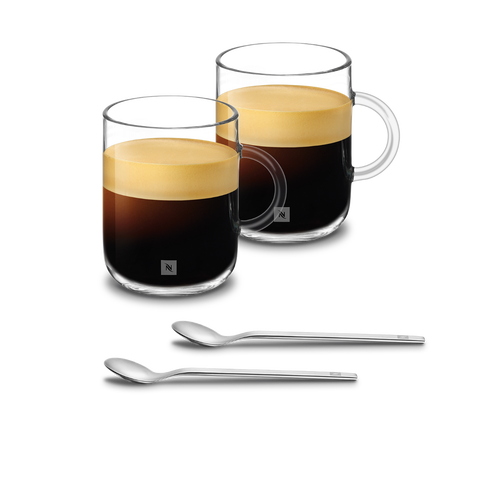 Vertuo Mug Set Small X 2 (Mug & Spoons)