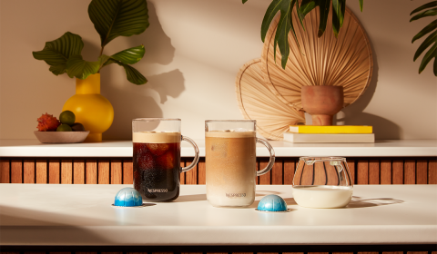 Banana Pingadao Ice Forte | Vertuo Coffee Recipe | Nespresso KW