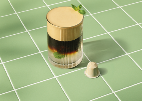 Iced Coconut Vanilla Mint Coffee
