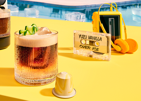 Yuzu Vanilla Espresso Tonic