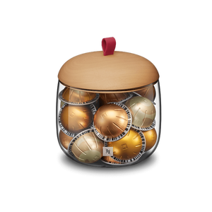 Display Mia Dispenser with Wooden Lid