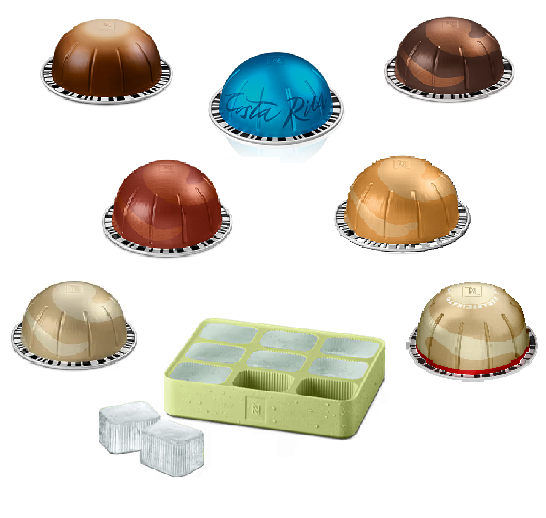 Vertuo Summer Iced Assortment (70 Capsules) + Gift 