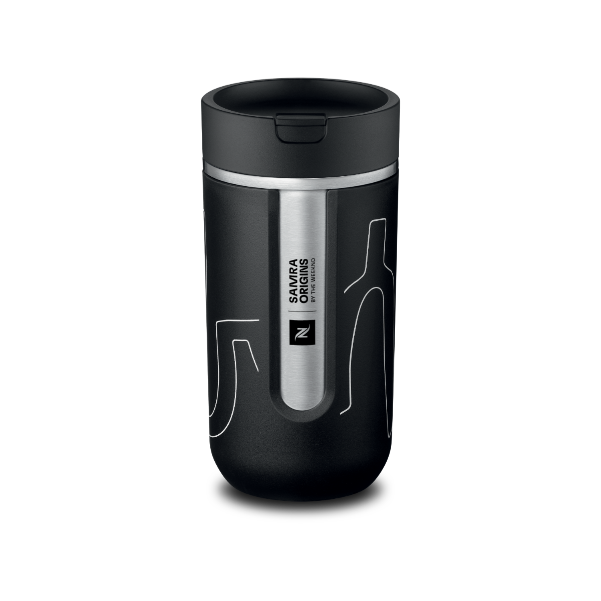 Travel Mug Samra Black Meduim