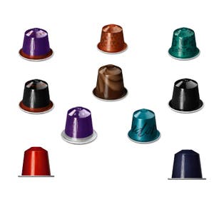 Original 10 Bold Sleeves (100 Capsules) + Gift Assortment