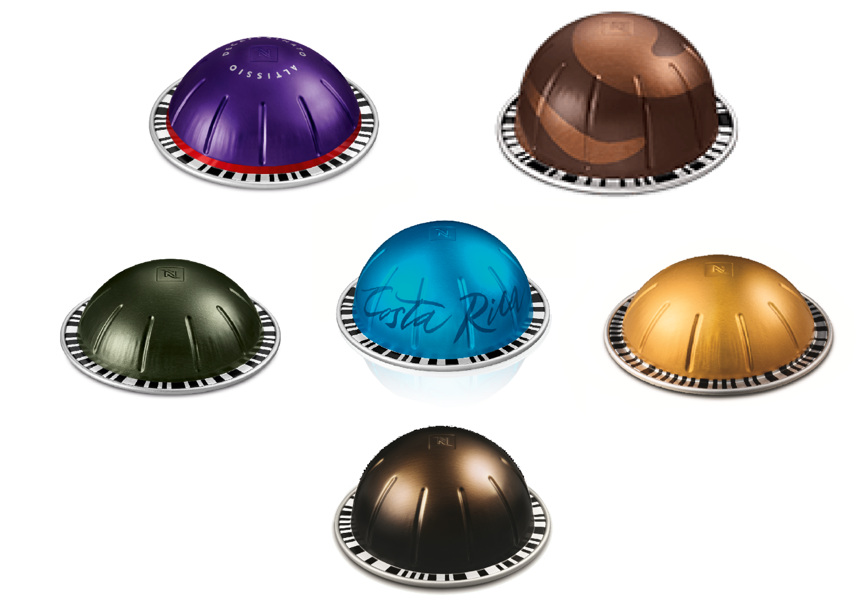 Vertuo 6 Bestsellers Sleeves (60 Capsules) + Gift Assortment