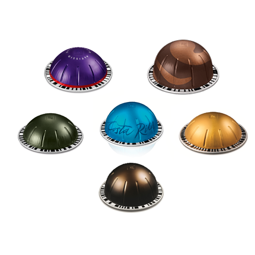 Vertuo 6 Bestsellers Sleeves (60 Capsules) + Gift Assortment