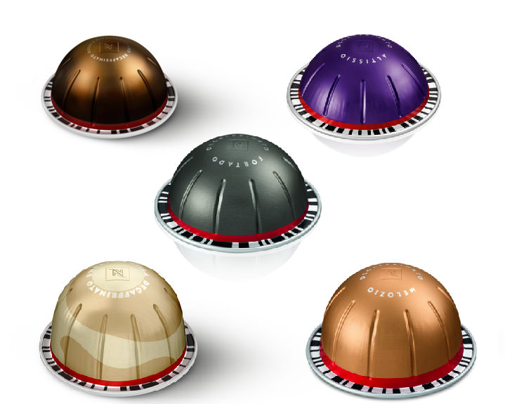 Vertuo Decaffeinato Assortment (50 Capsules) + Gift 