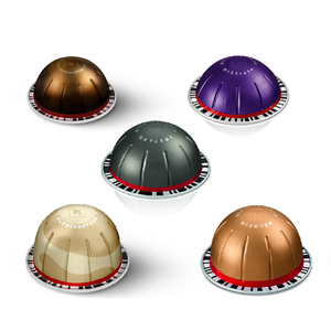 Vertuo Decaffeinato Assortment (50 Capsules) + Gift