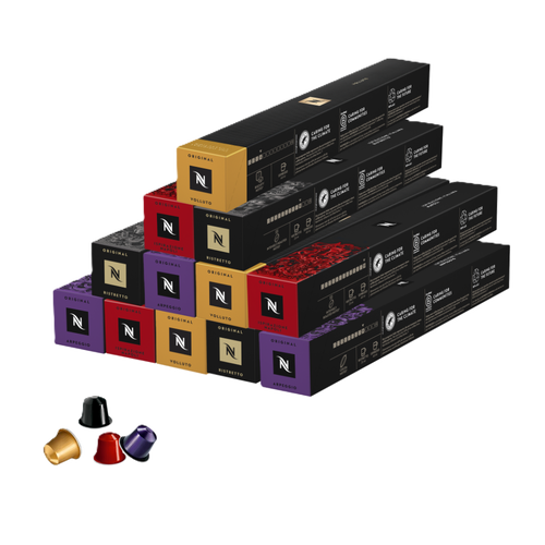 Pack 120 Capsules Nespresso Best Seller