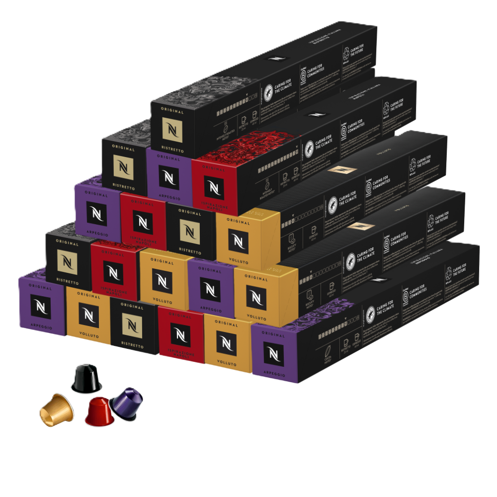 Pack 200 Capsules Nespresso Best Seller 