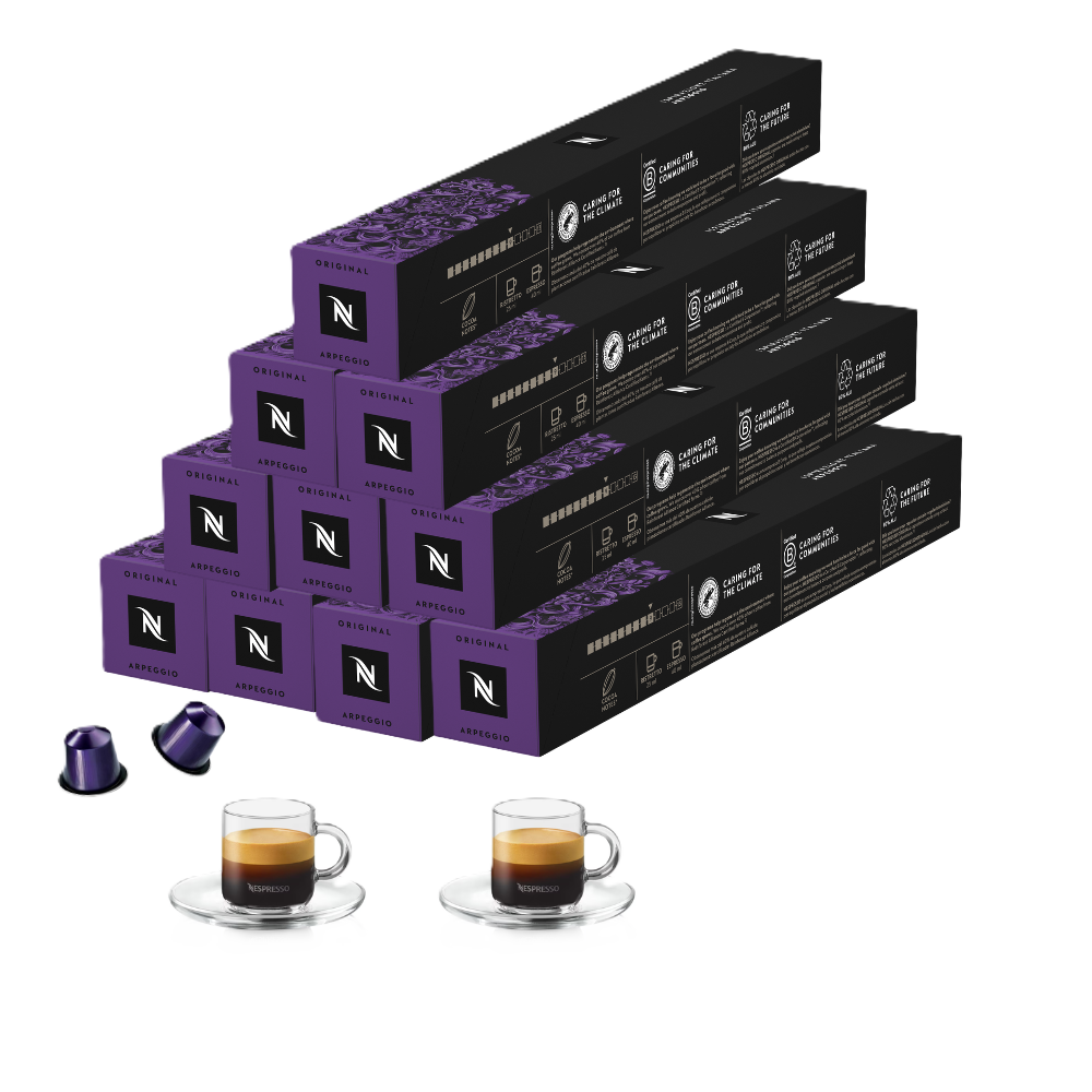 Pack Firenze Arpeggio 100 capsules + 2 Tasses Espresso