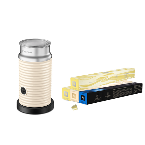 Pack Aeroccino Blanc + 40 Capsules