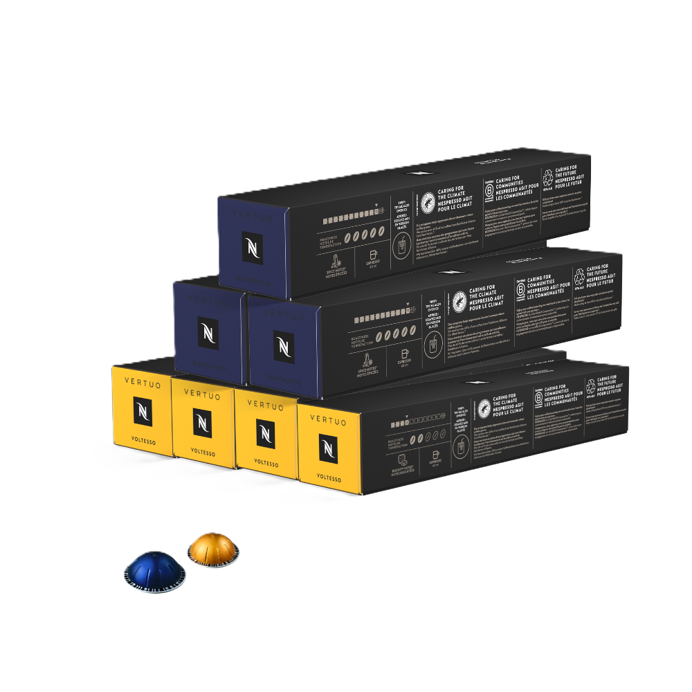 Pack 70 Capsules Vertuo Nespresso Best Seller 