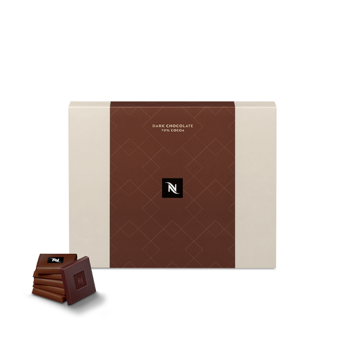 Carrés de Chocolat Noir