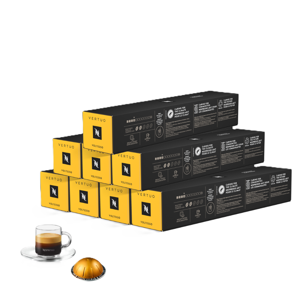Assortiment Caf&eacute;s Voltesso 80 capsules