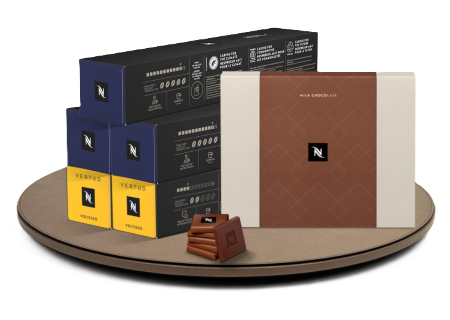 Assortiment Nespresso 50 Capsules Vertuo