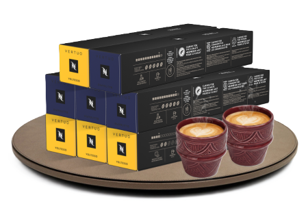 Assortiment Nespresso 80 Capsules Vertuo