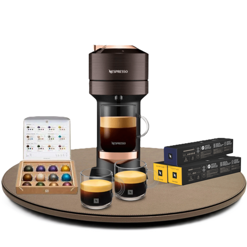 Pack Vertuo Next Premium + Set vertuo lungo + Assortiment de 30 capsules