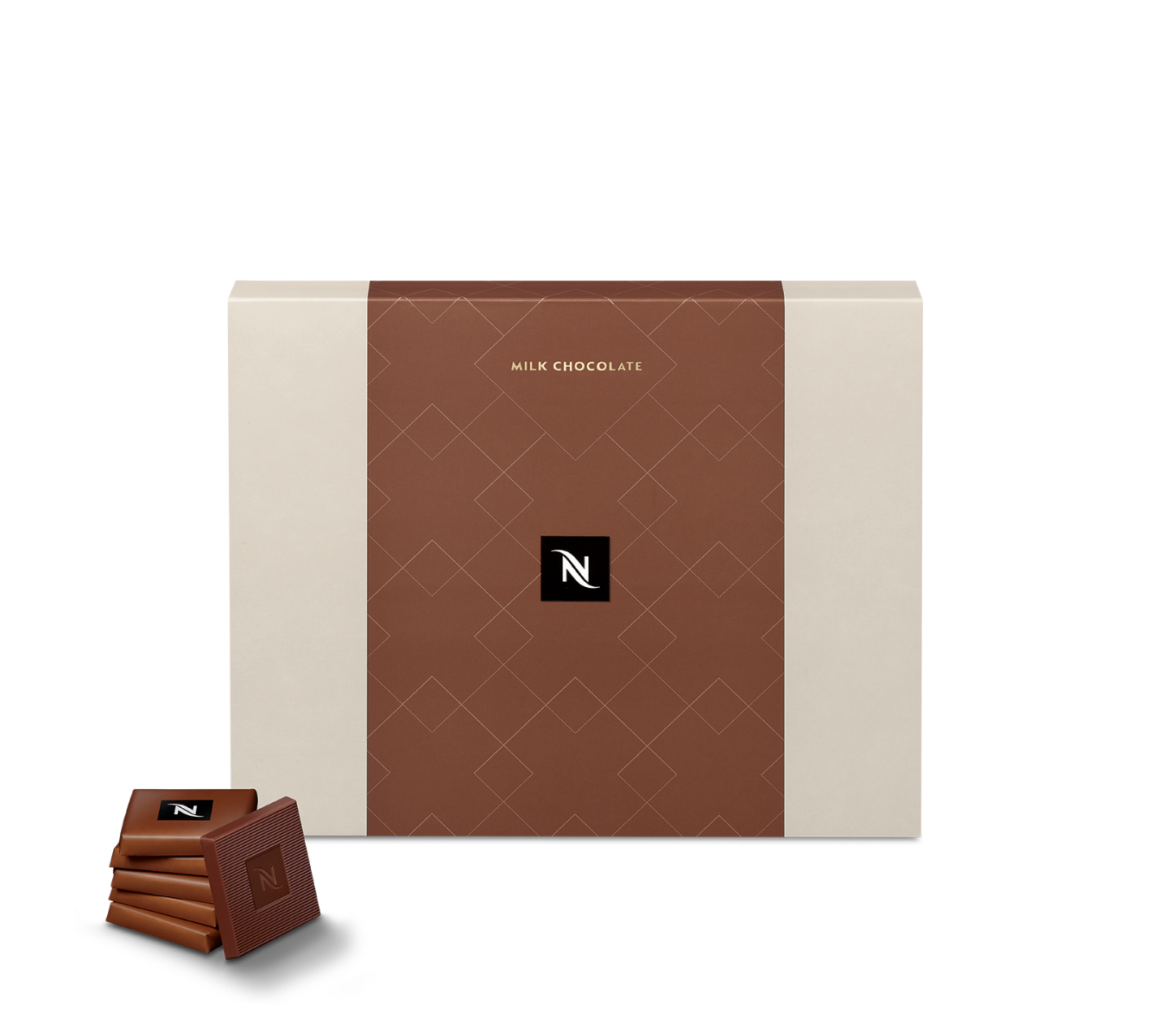 Carrés de Chocolat au Lait
