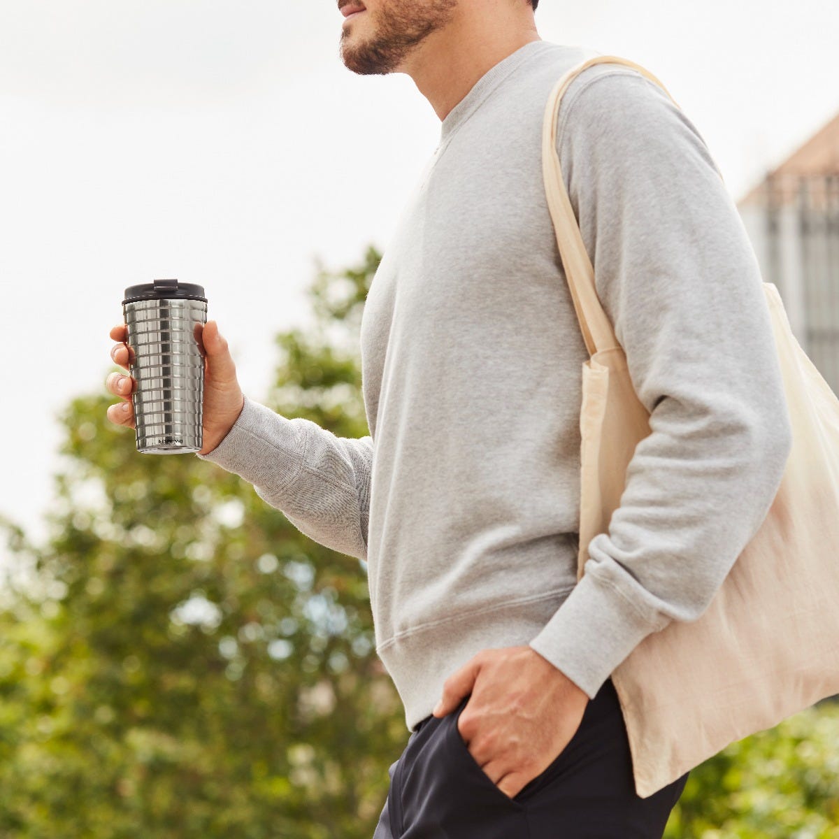 Nespresso Silver Touch Travel Mug: Ultimate Coffee On-The-Go Solution