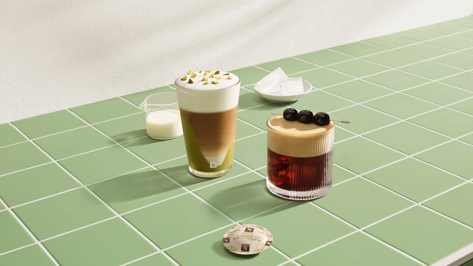 Amaretti Flavoured Oat Latte Coffee Recipe