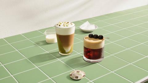 Amaretti Flavoured Oat Latte Coffee Recipe