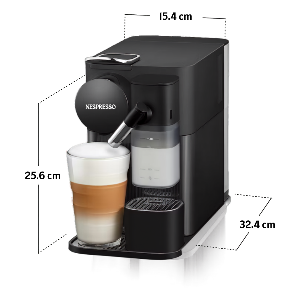 Dimensions de la machine Nespresso Inissia